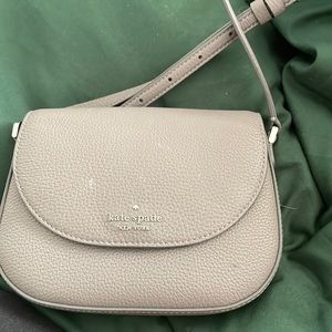 Gray Kate Spade Purse
